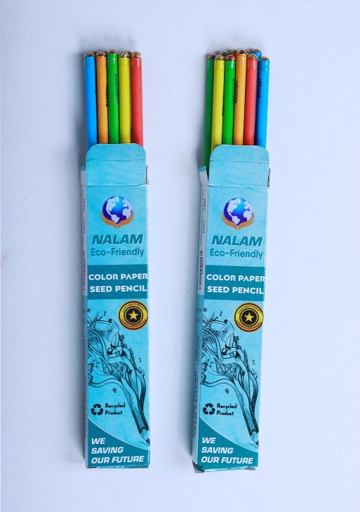 Organic seed paper pencil